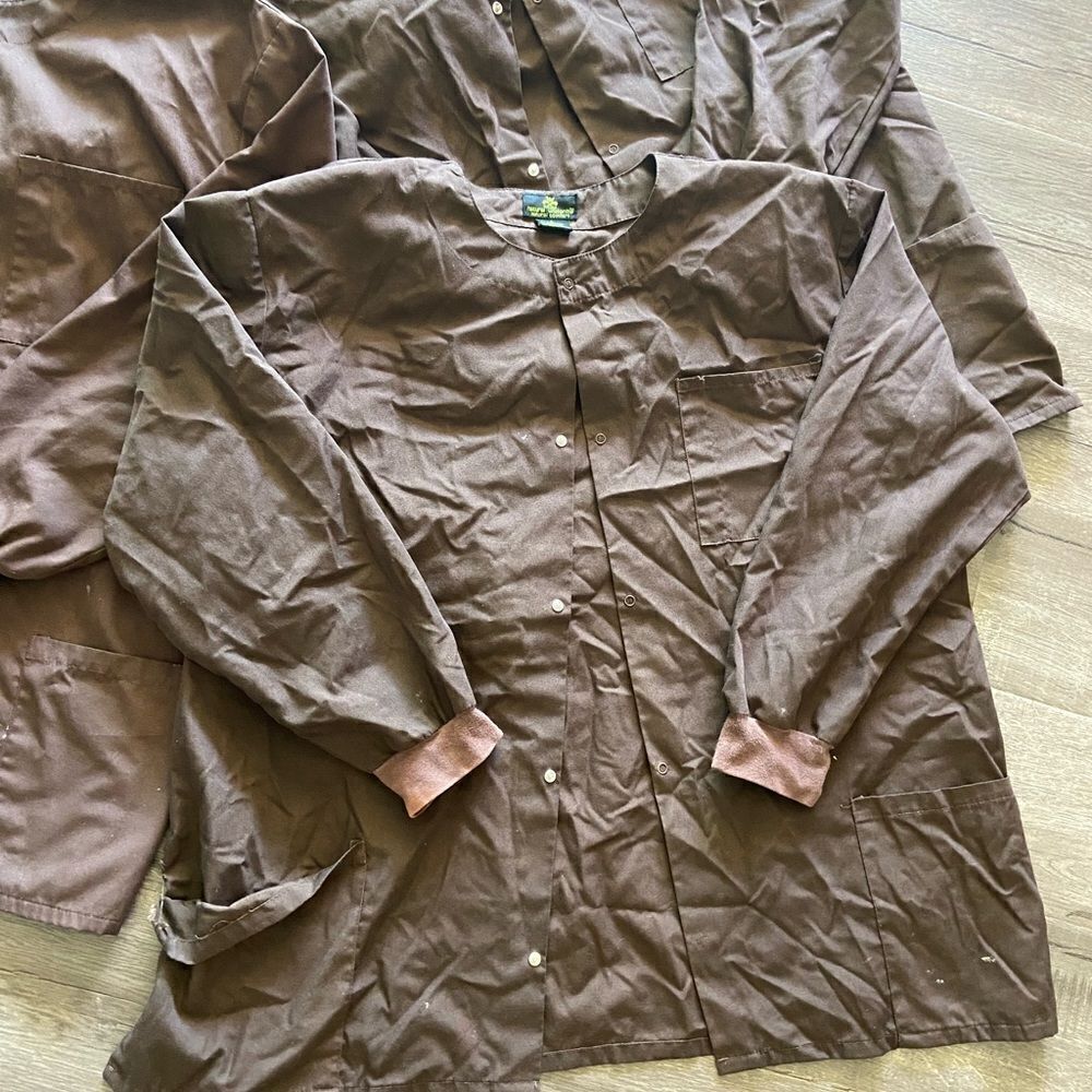 Natural Uniform Chocolate Lab Jackets - Picture 4 of 5
